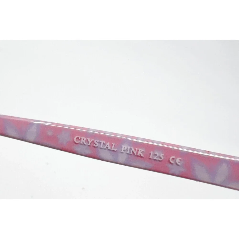 Pez Eyewear P12002 Glasses Kids Crystal Pink Floral Star Accents 48-16-125